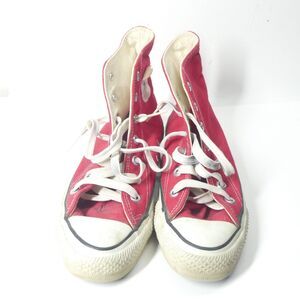 Converse All Star Red High Tops Size 5 Made in USA Vintage Sneakers